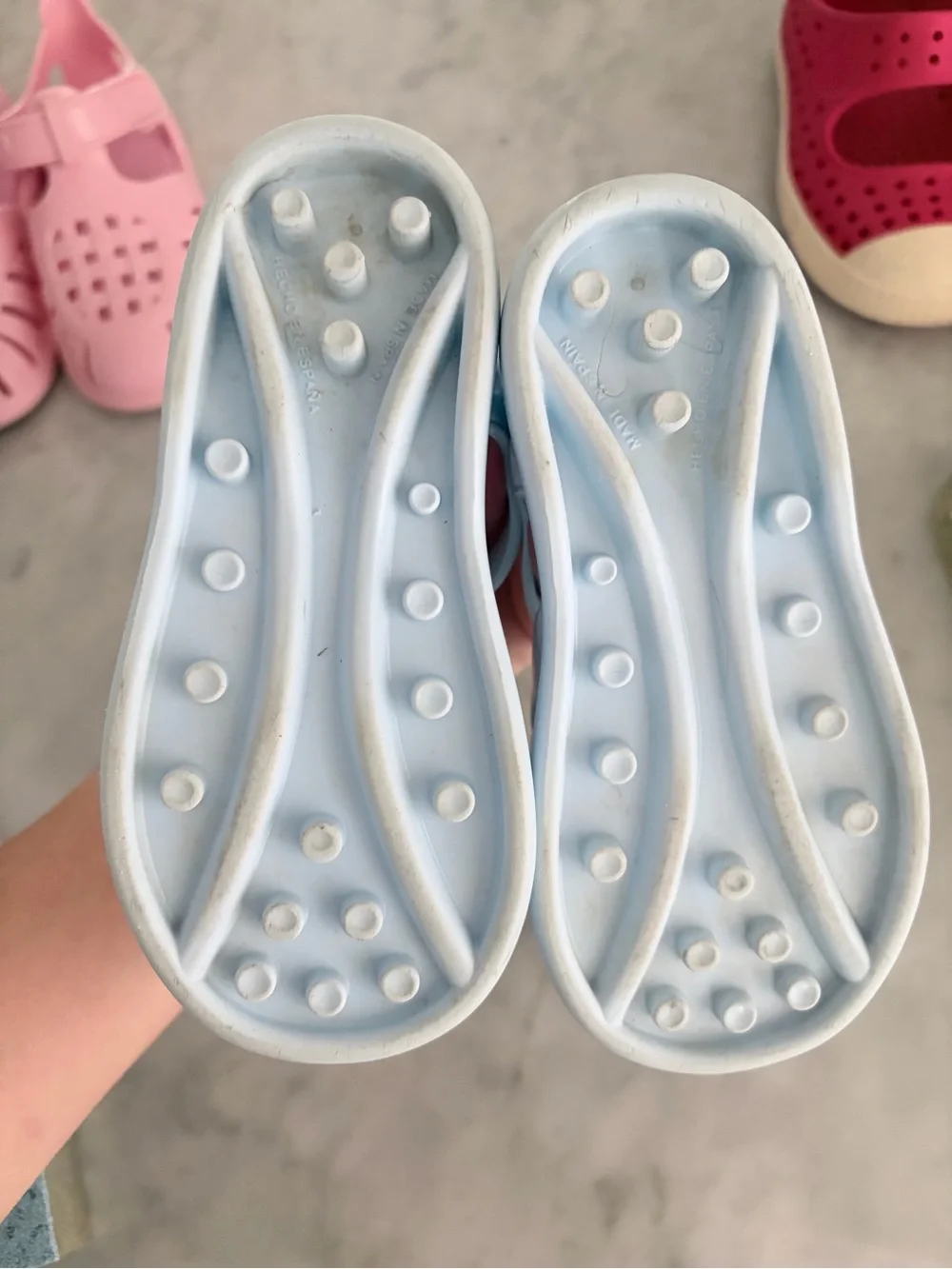 Igor Tobby Celeste Blue Kids  Jelly Sandals - 24